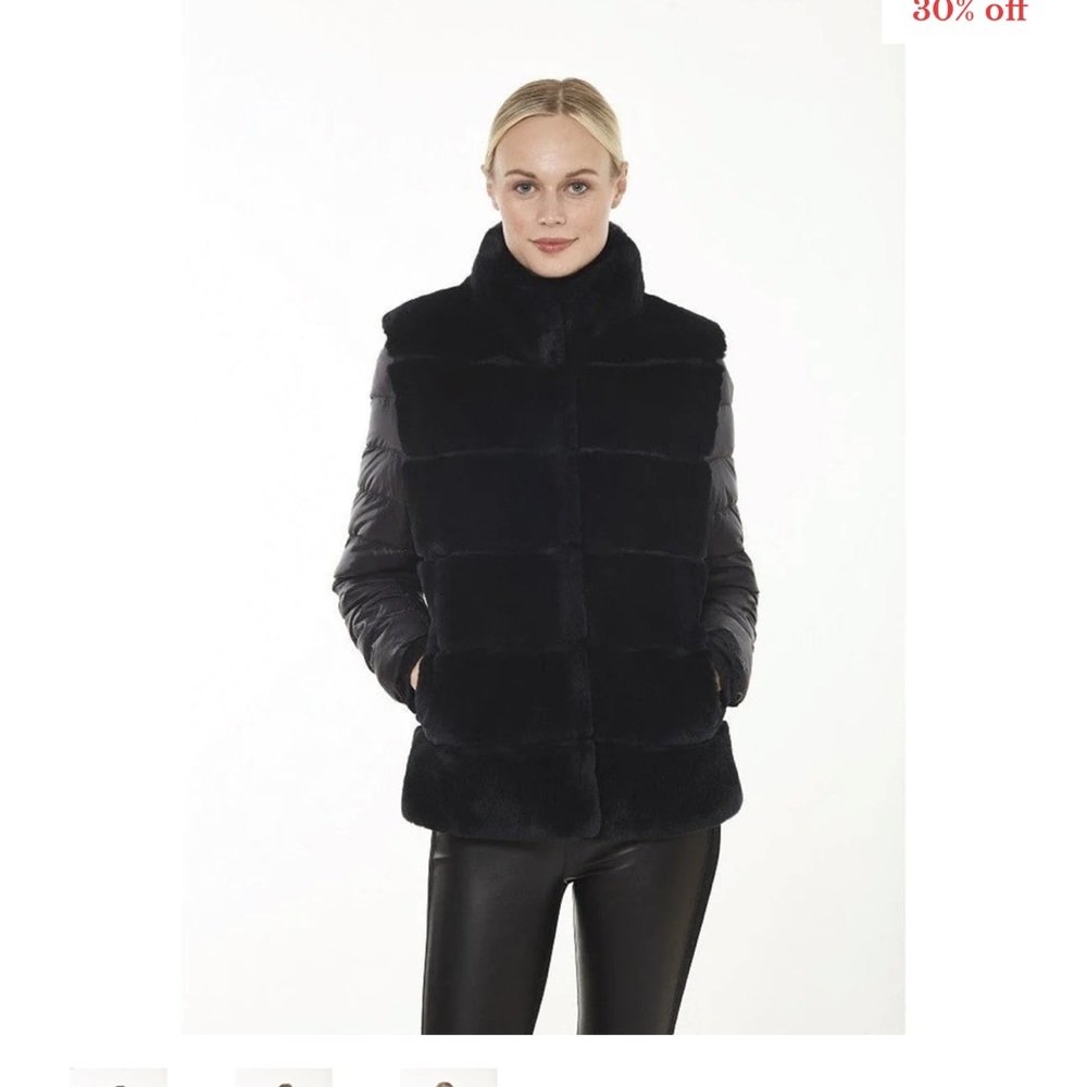 Linda Richards Rabbit Fur jacket